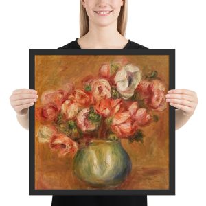 Framed photo paper poster